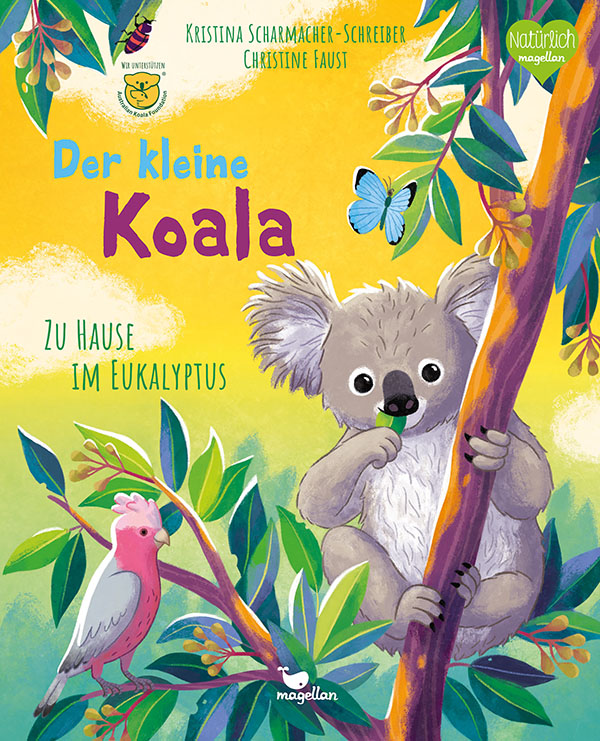 Der kleine Koala Zu Hause im Eukalyptus
