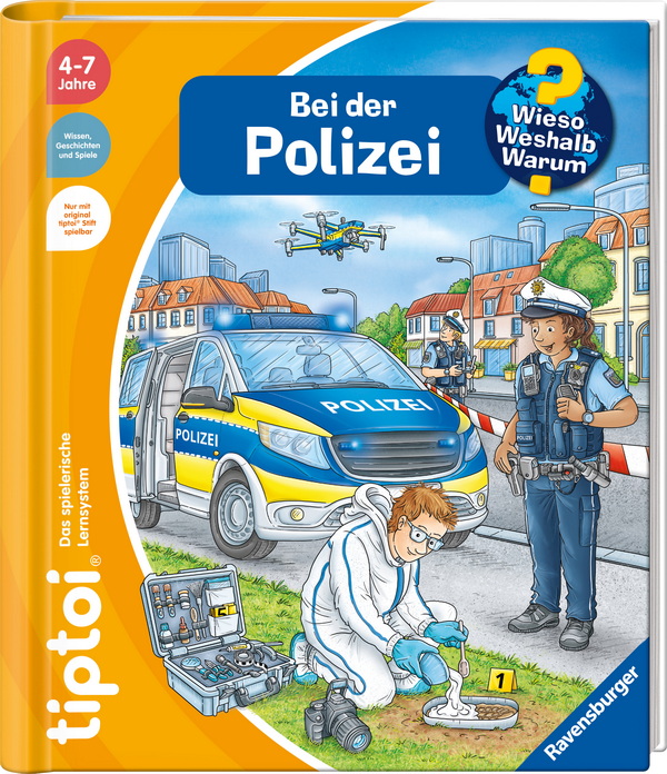 Wieso? Weshalb? Warum? tiptoi „Bei der Polizei“
